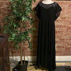 Maxi  Dress with Design